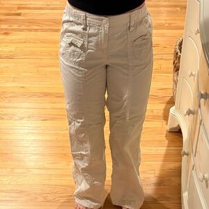 Divided Beige Cargo Pants